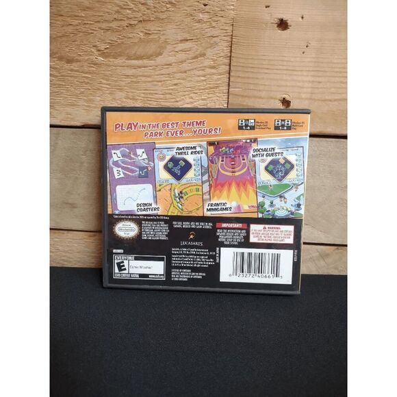 Thrillville Off the Rails Nintendo DS 2006 Video Game - Complete - Picture 3 of 3